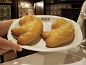 Snail shaped bread
